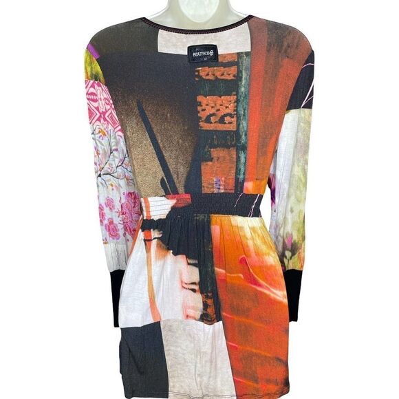 Beatrice.b Made in Italy Graphic Tunic T Size Small - Picture 3 of 7